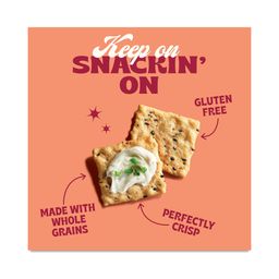 Gluten Free Rice Thin Crackers, Multi-Seed