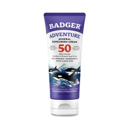 Adventure Sport Mineral Sunscreen Cream, SPF 50