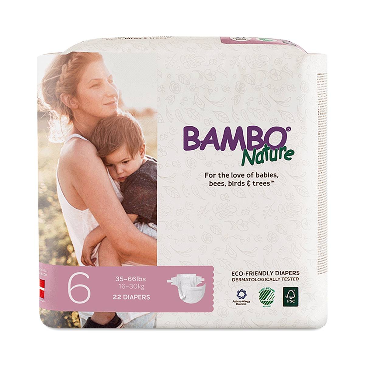 Size 6 Diapers by Bambo Nature Thrive Market
