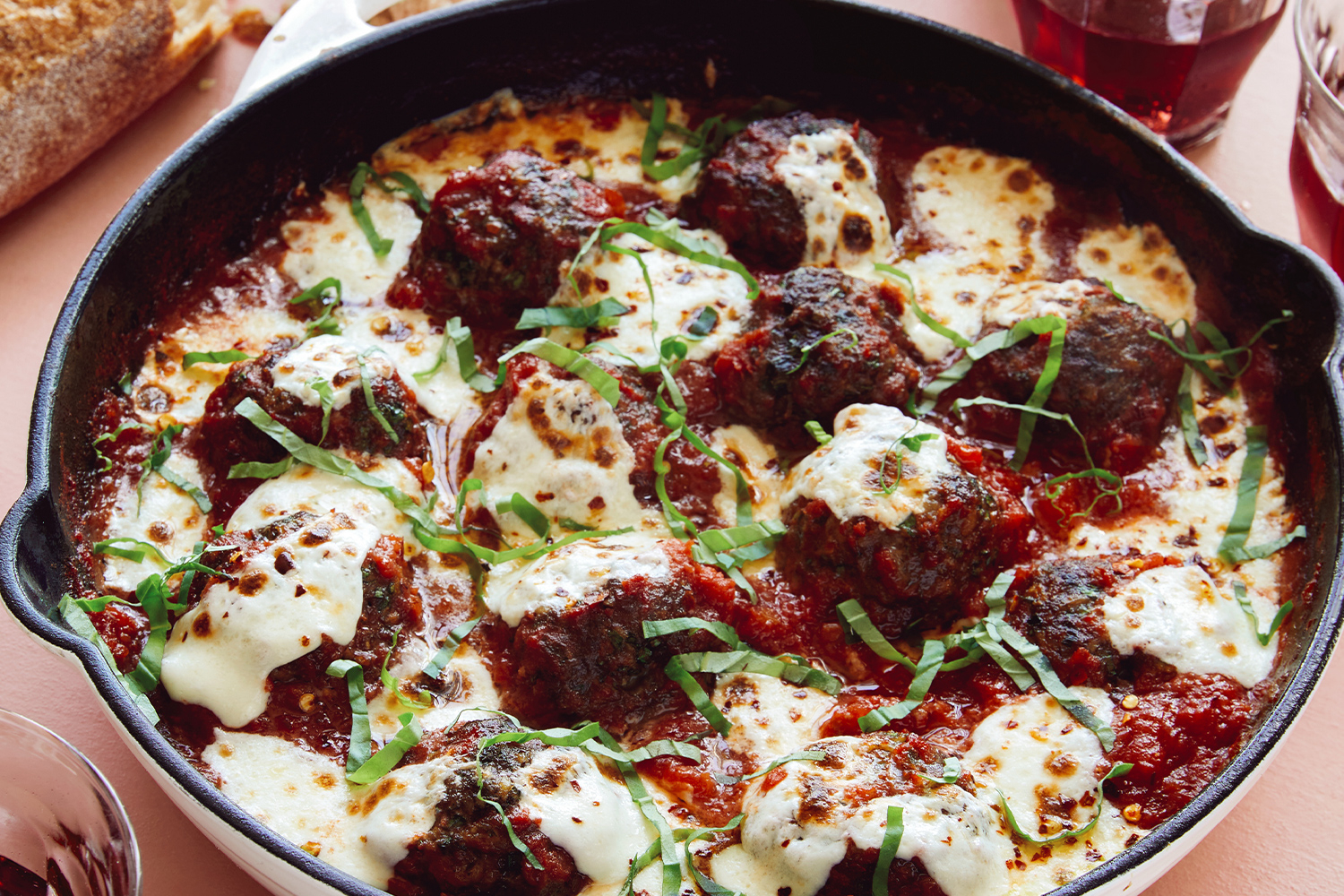 Baked Meatballs with Mozzarella Shopping List Thrive Market