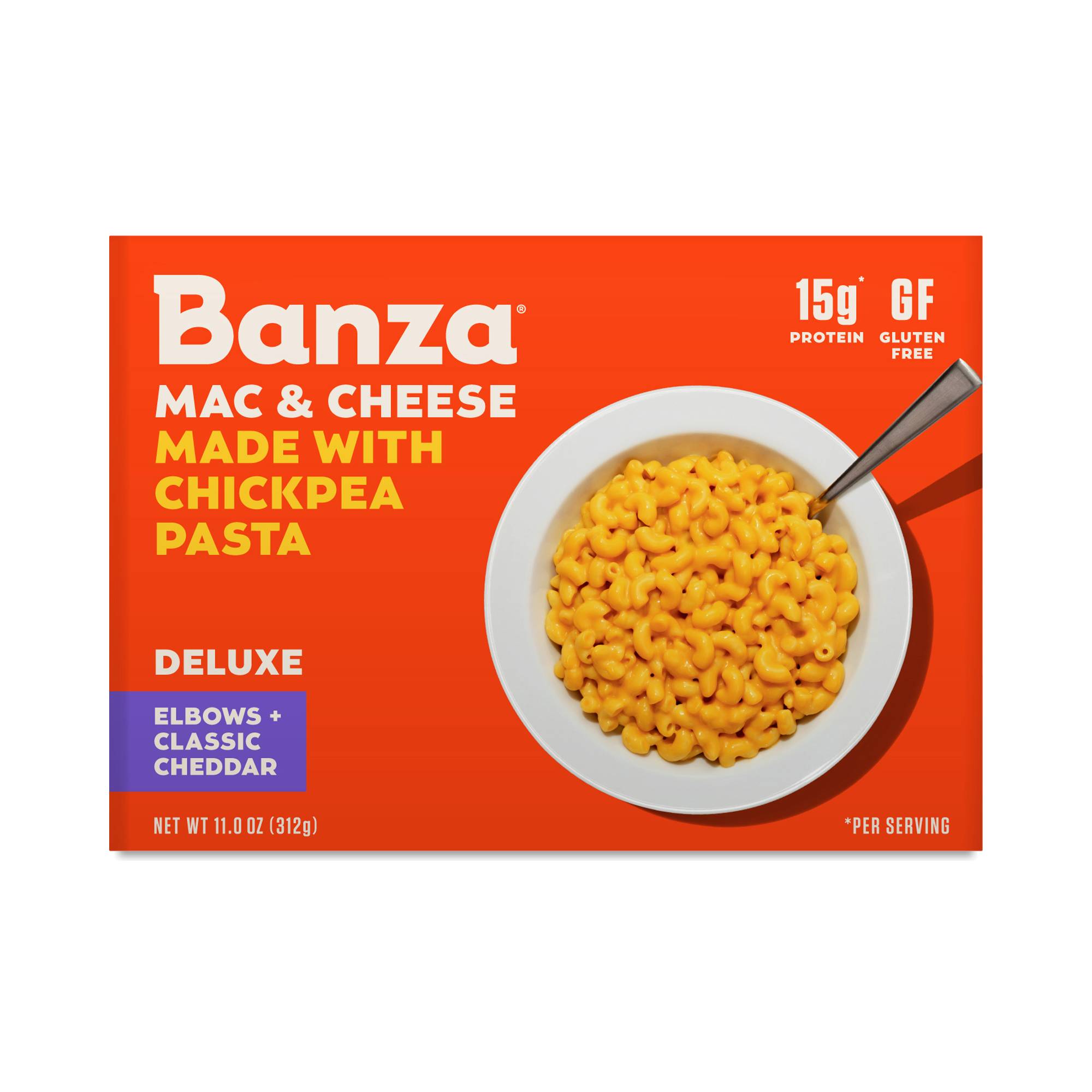 Chickpea Pasta Cheddar Mac & Cheese Elbows, Value Pack
