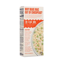 Chickpea Pasta Mac & White Cheddar, Shells