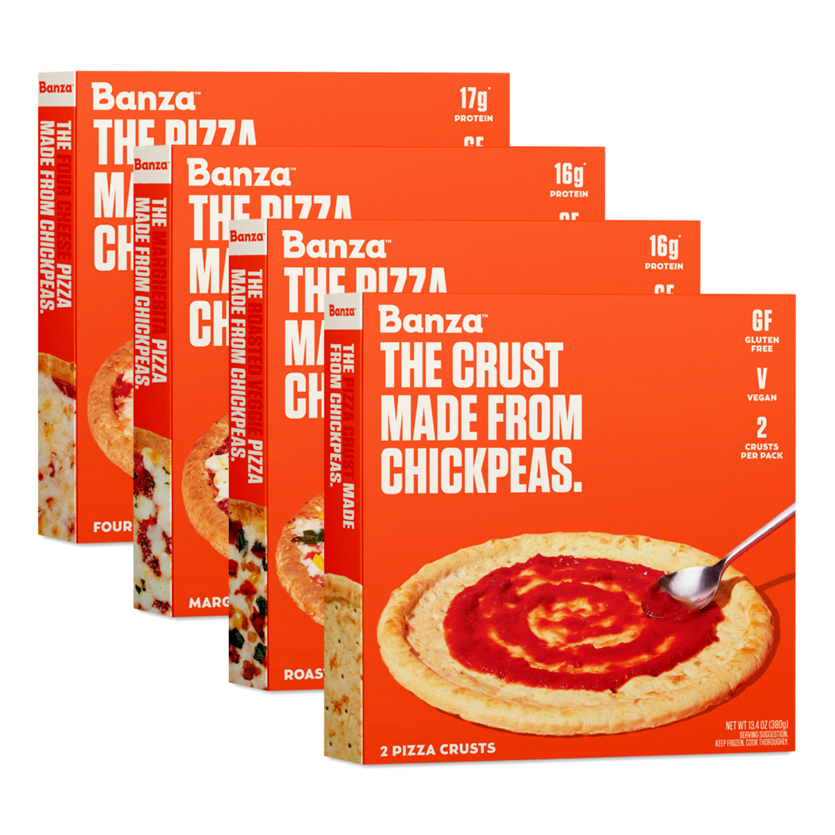 Banza Variety GlutenFree Pizza Pack Thrive Market