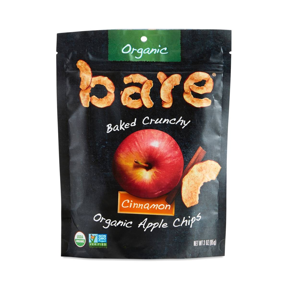 Organic Apple Chips, Cinnamon