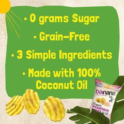 Plantain Chips, Himalayan Pink Sea Salt