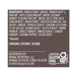 Organic BBQ Sauce, Korean