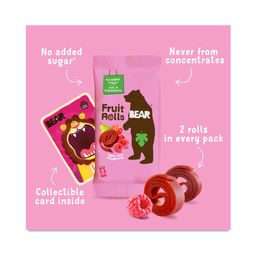 Fruit Rolls, Raspberry
