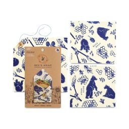 Reusable Beeswax Food Wraps, Lunch Pack