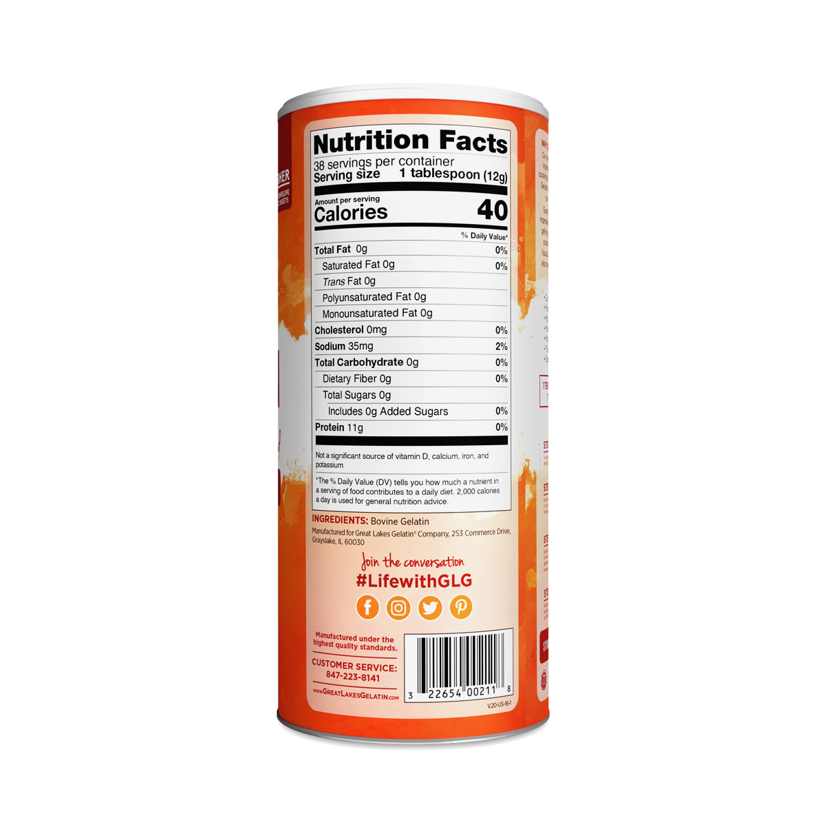 Beef Gelatin by Great Lakes Gelatin Thrive Market