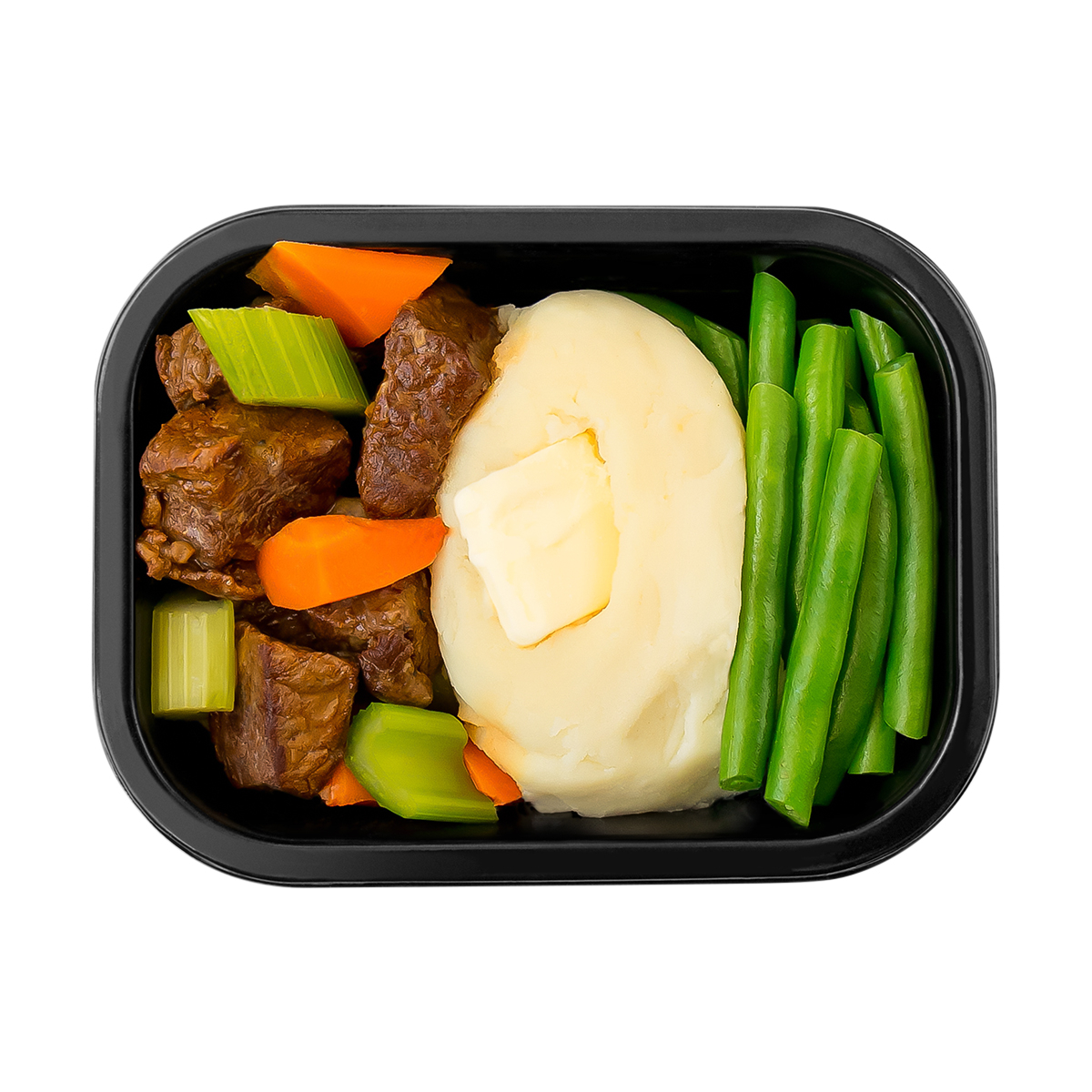 Positive Food Co. Red Wine Braised Beef Stew with Mashed Potatoes and