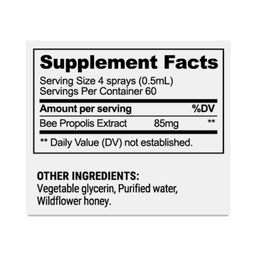 Propolis Immune Support Throat Spray
