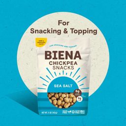 Sea Salt Chickpea Snacks