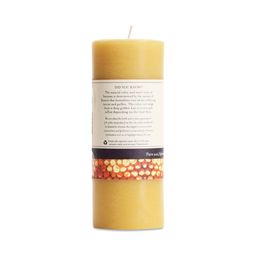 Pure Beeswax Pillar Candle, Small