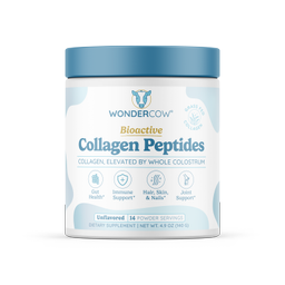Bioactive Collagen Peptides & Colostrum Powder, Unflavored
