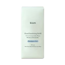 Hand Sanitizing Wipes, Eucalyptus Chill