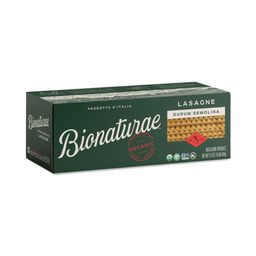Organic Durum Semolina Lasagna