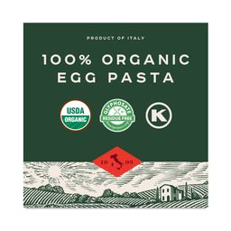 Organic Pappardelle Egg Pasta