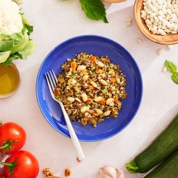 Basil Pesto Veggie Bowl