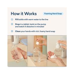 Foaming Hand Soap Starter Set, Fragrance Free