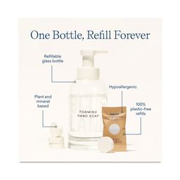 Foaming Hand Soap Tablet, Iris Agave
