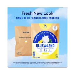 Toilet Bowl Cleaner Tablets Refill, Lemon Cedar