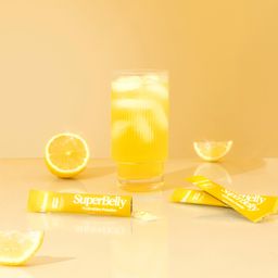 SuperBelly Gut-Building Hydration Powder, Lemon Ginger