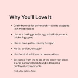 Arrowroot Starch / Flour