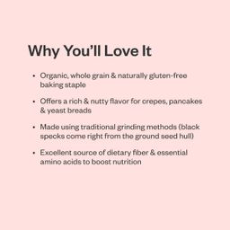 Organic Buckwheat Flour