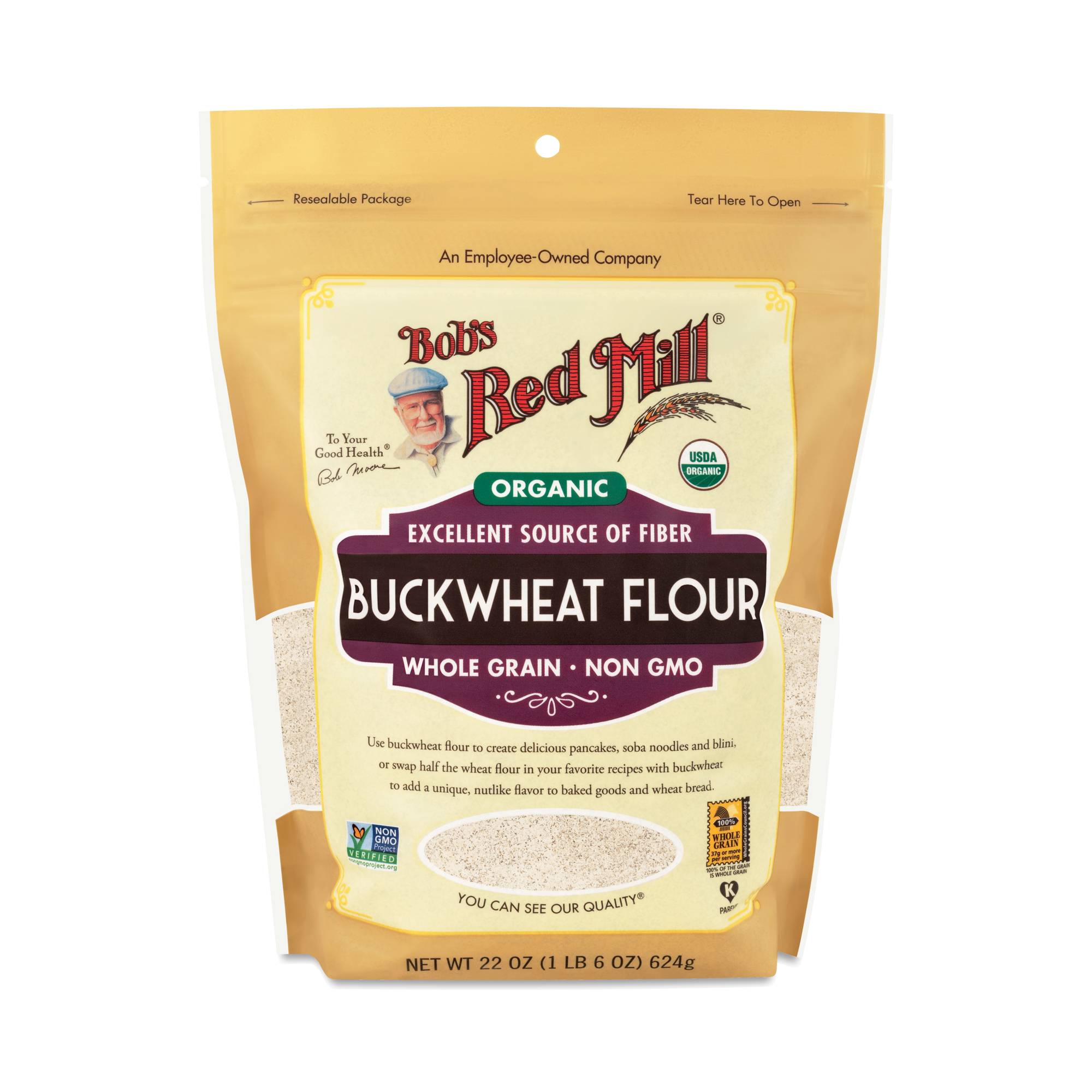 Organic Buckwheat Flour