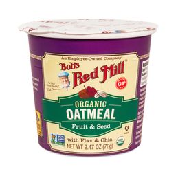 Organic Fruit & Seed Oatmeal Cup