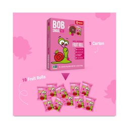 Fruit Roll Snacks, Apple Raspberry