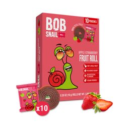 Fruit Roll Snacks, Apple Strawberry