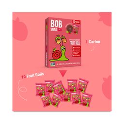 Fruit Roll Snacks, Apple Strawberry