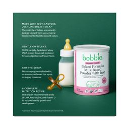 Organic Gentle® Infant Formula Milk-Based Powder With Iron