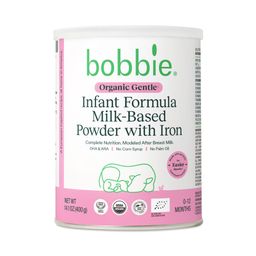 Organic Gentle® Infant Formula Milk-Based Powder With Iron