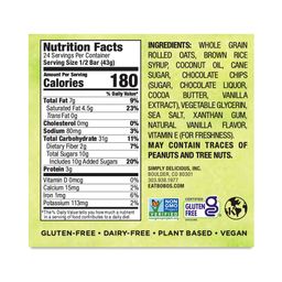 Oat Bar, Chocolate Chip
