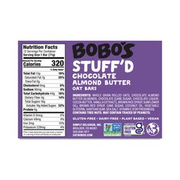 Stuff'd Oat Bars, Chocolate Almond Butter