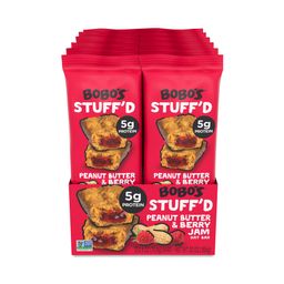 Stuff'd Oat Bars, Peanut Butter & Berry Jam