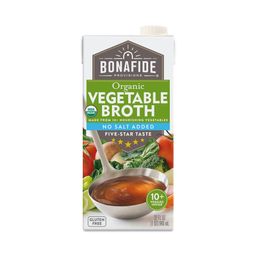 No Salt Added Organic Vegetable Broth