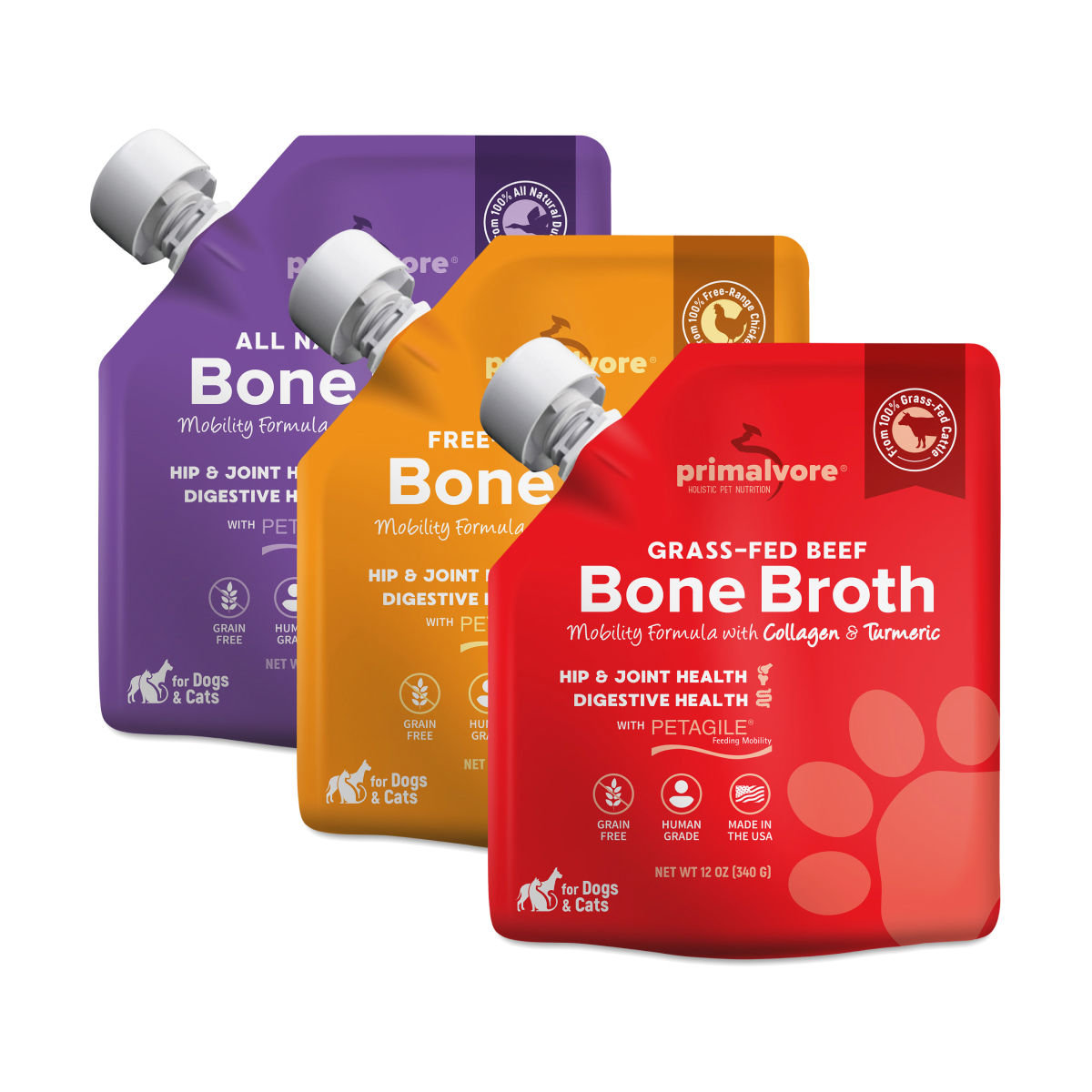 Primalvore Bone Broth for Dogs & Cats Bundle Thrive Market