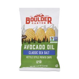 Avocado Oil Canyon Cut Kettle Style Potato Chips, Sea Salt