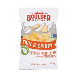 Thin & Crispy Potato Chips, Cheddar Sour Cream