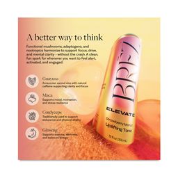 Elevate Uplifting Tonic, Strawberry Mango