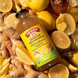 Organic Apple Cider Vinegar Refresher, Ginger Lemon Honey
