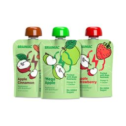 Applesauce with BrainPack, Variety Pack