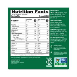 Applesauce with BrainPack, Variety Pack