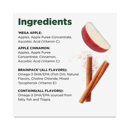Applesauce with BrainPack, Variety Pack
