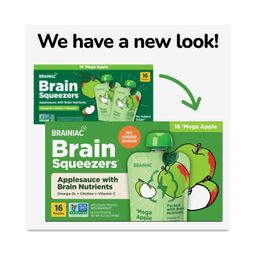 Applesauce with BrainPack, Variety Pack