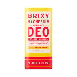 Magnesium Enriched Deodorant, Plumeria Crush