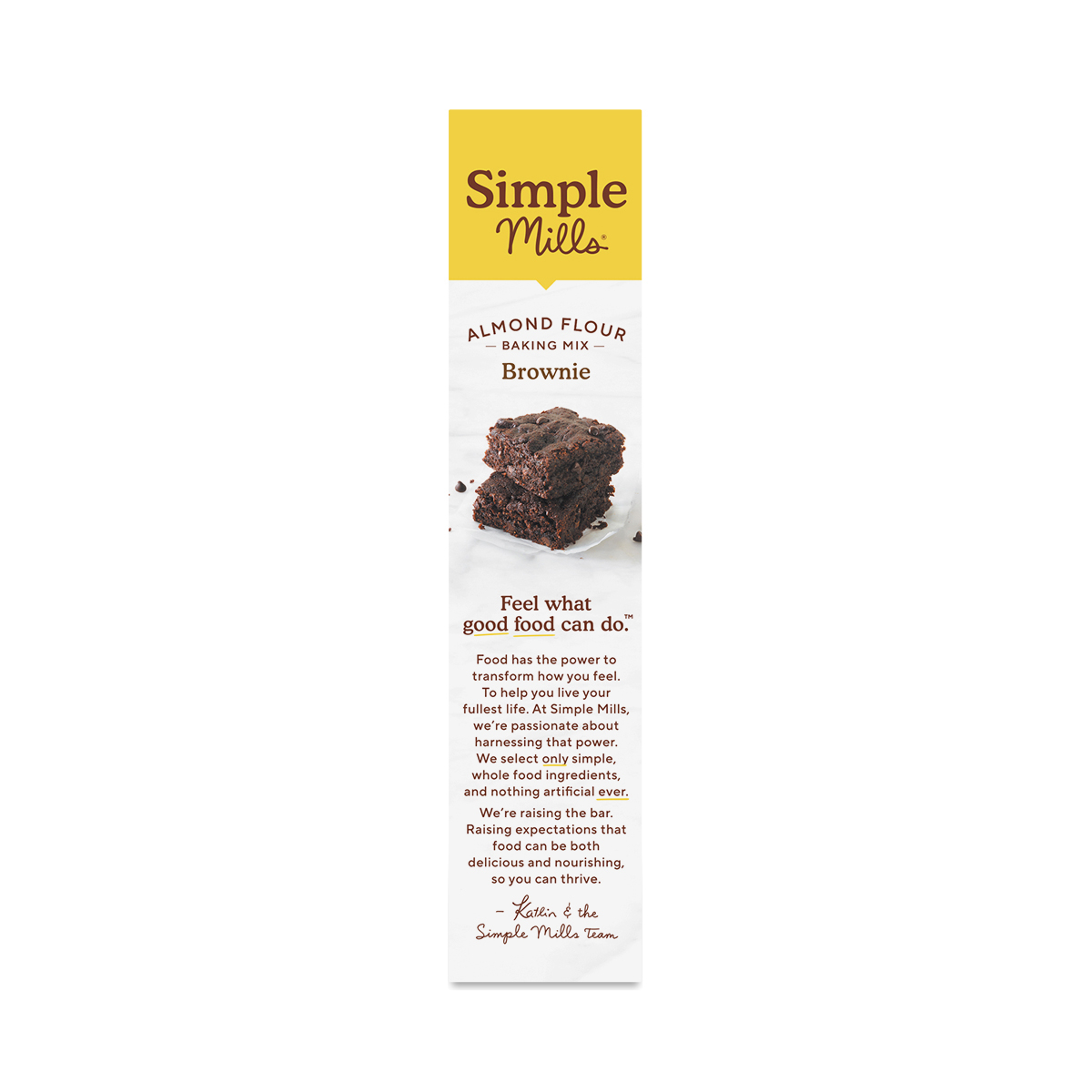 Simple Mills Almond Flour Brownie Mix Thrive Market